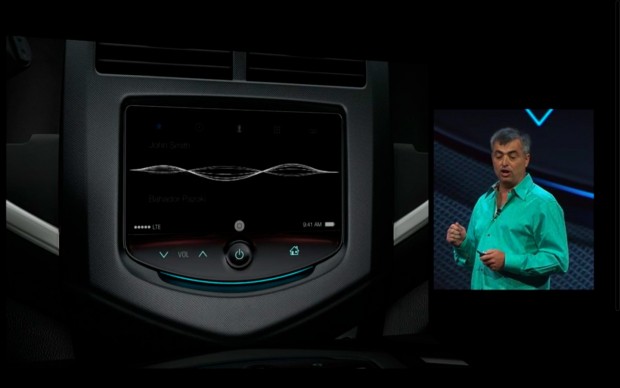 Siri im Auto (Bild: Apple/Screenshot: Golem.de)
